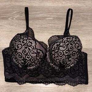 💥2/$33💥 NEW! Lace Longline Push-Up Bra